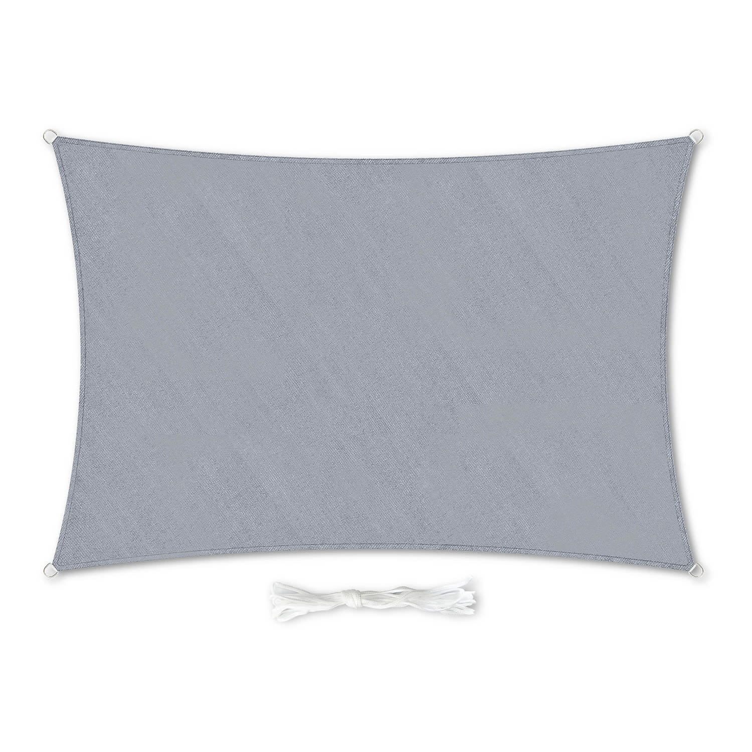 Blumfeldt Pravokutni štitnik za sunce, 2x4m, sa sigurnosnim prstenima, poliester, prozračan