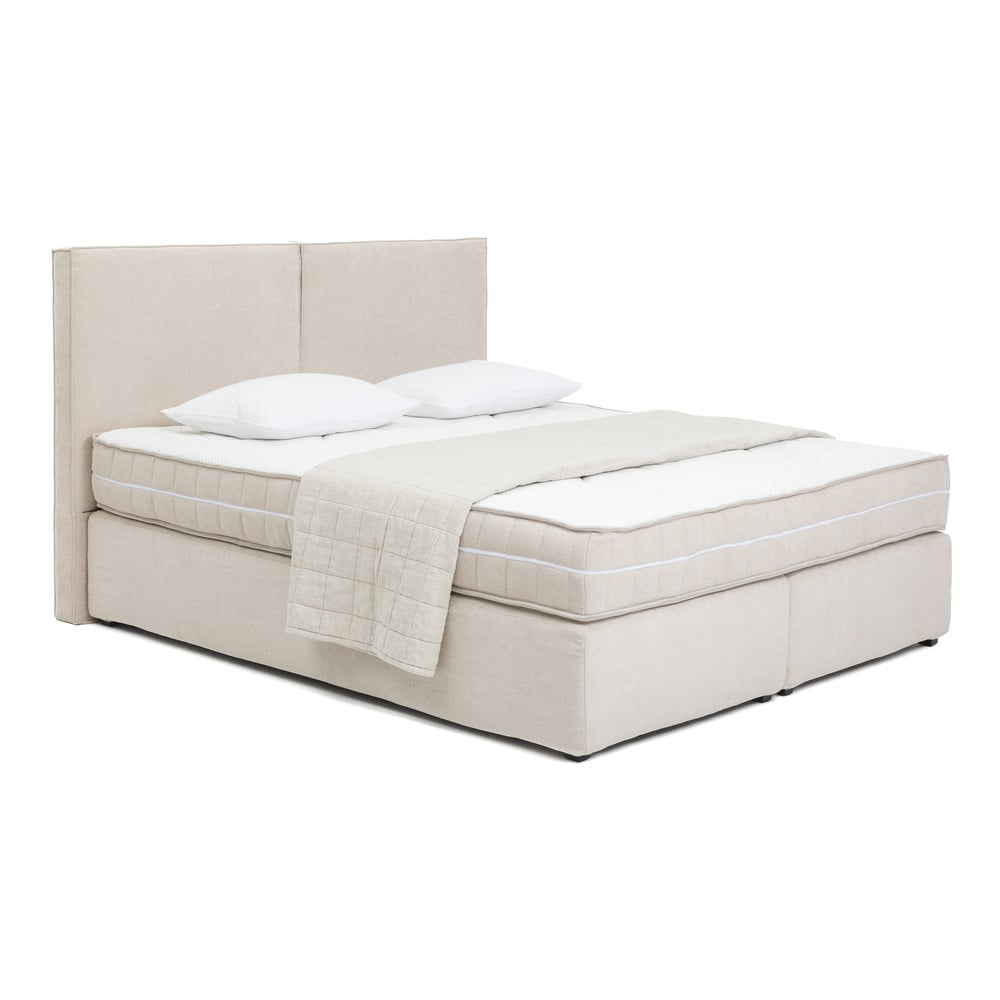 Bež boxspring krevet 160x200 cm Olia Bold – Bonami Selection