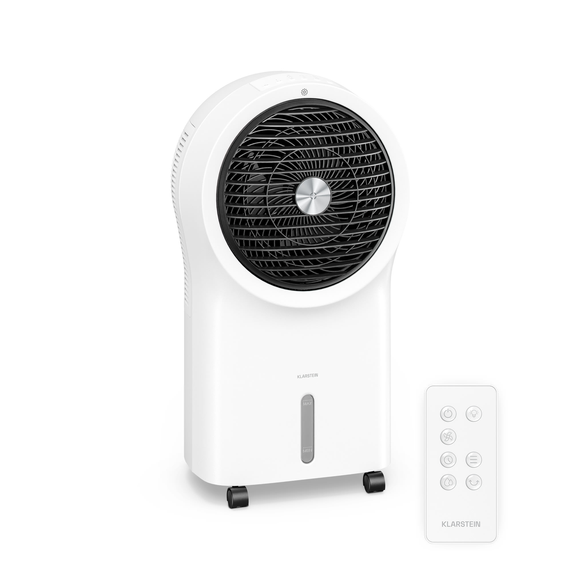 Klarstein Whirlwind rashlađivač zraka | 320 m³/h | 6 l | 30 m² | 2 rashladna umetka | 3 načina rada | 60 W