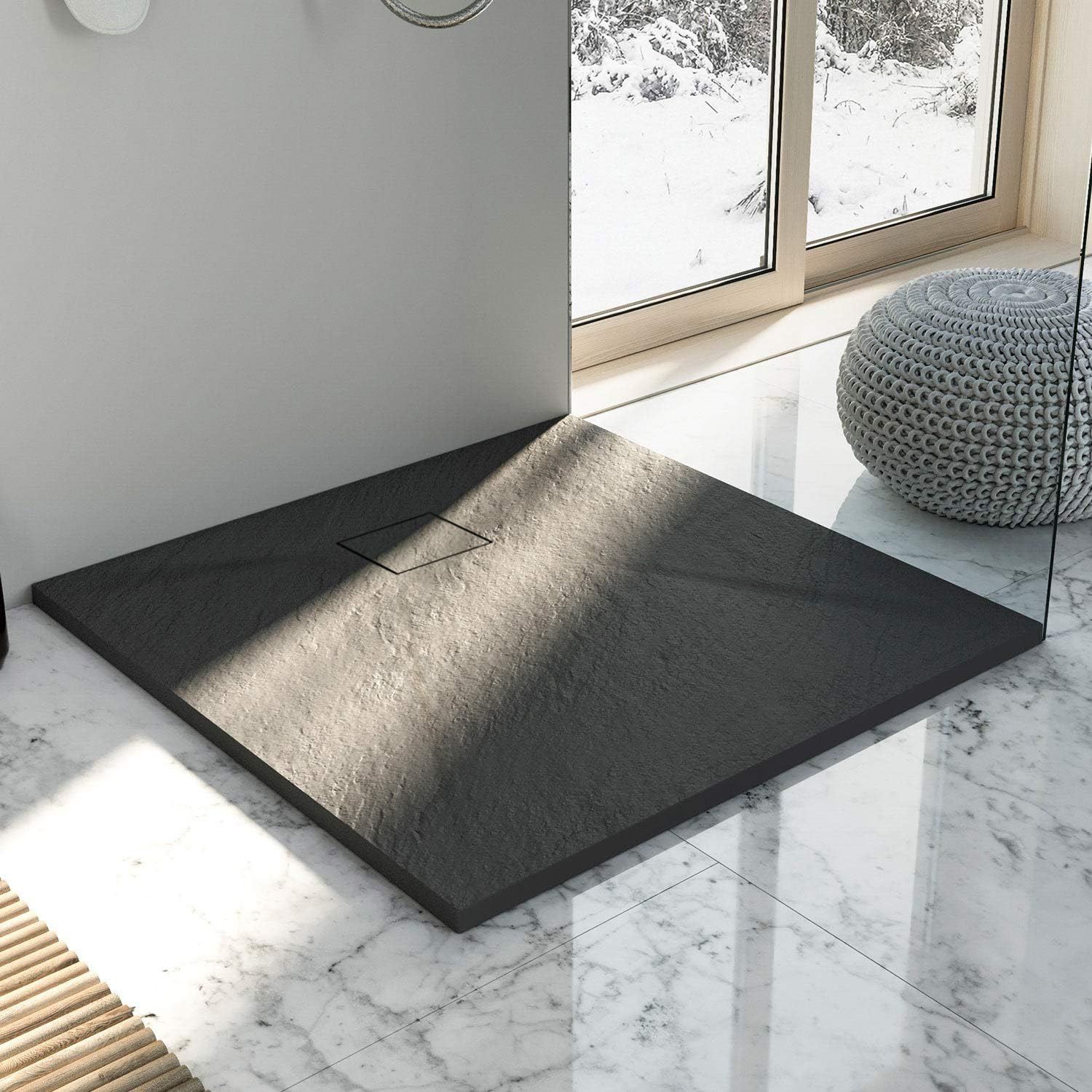 Tuš kada Magnum Black 90x90