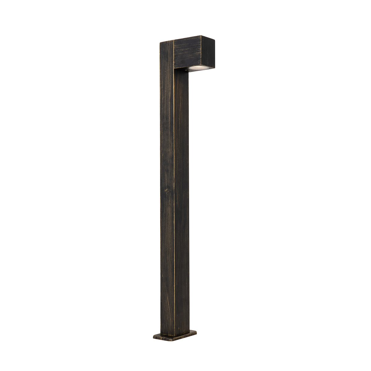 Industrijska podna vanjska svjetiljka antikni zlato 80 cm IP44 - Baleno