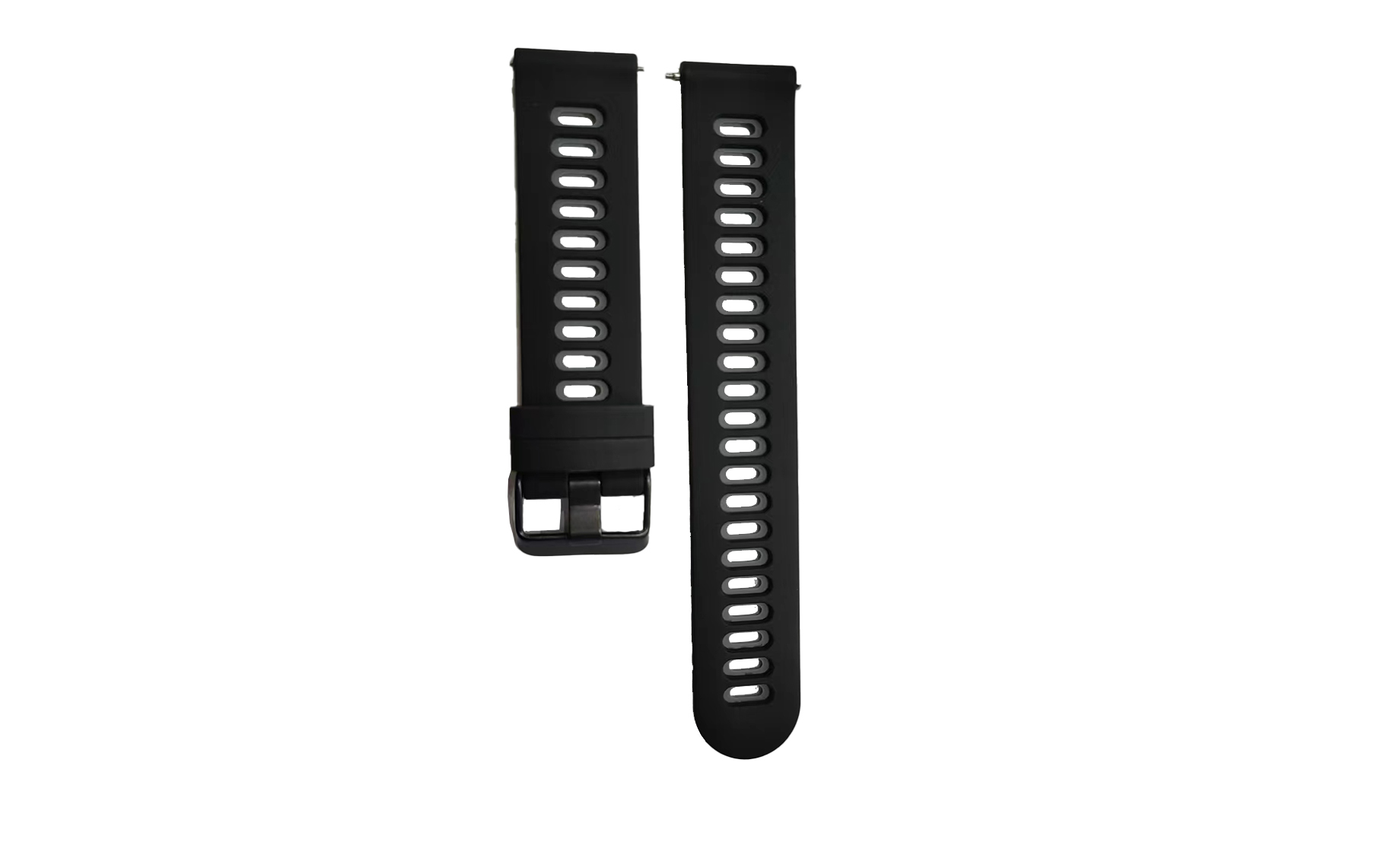 Meanit MSWREM7 20mm remen za smartwatch , crno-sivi