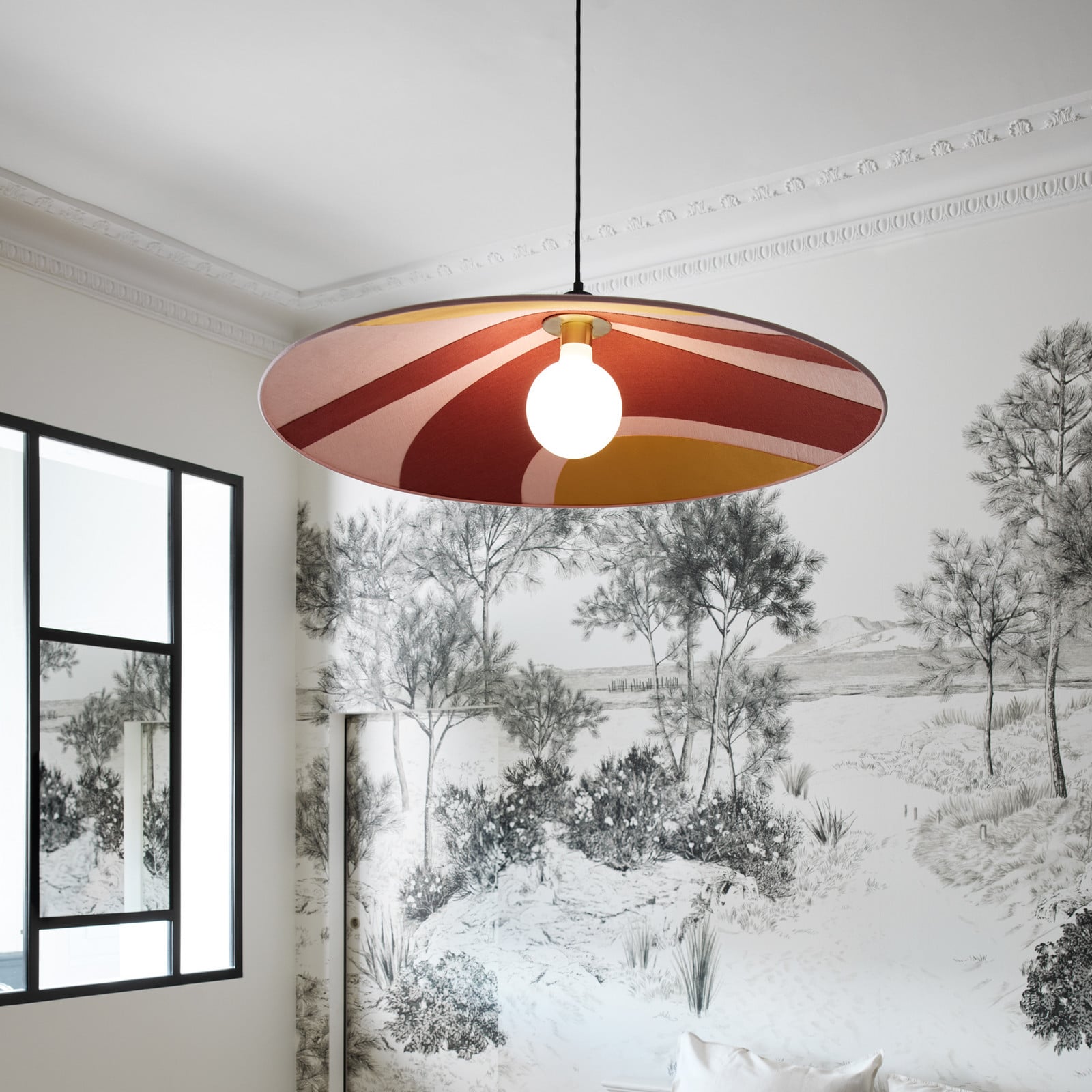 MARKET SET Sonia Laudet viseća lampa Ø 60cm roza