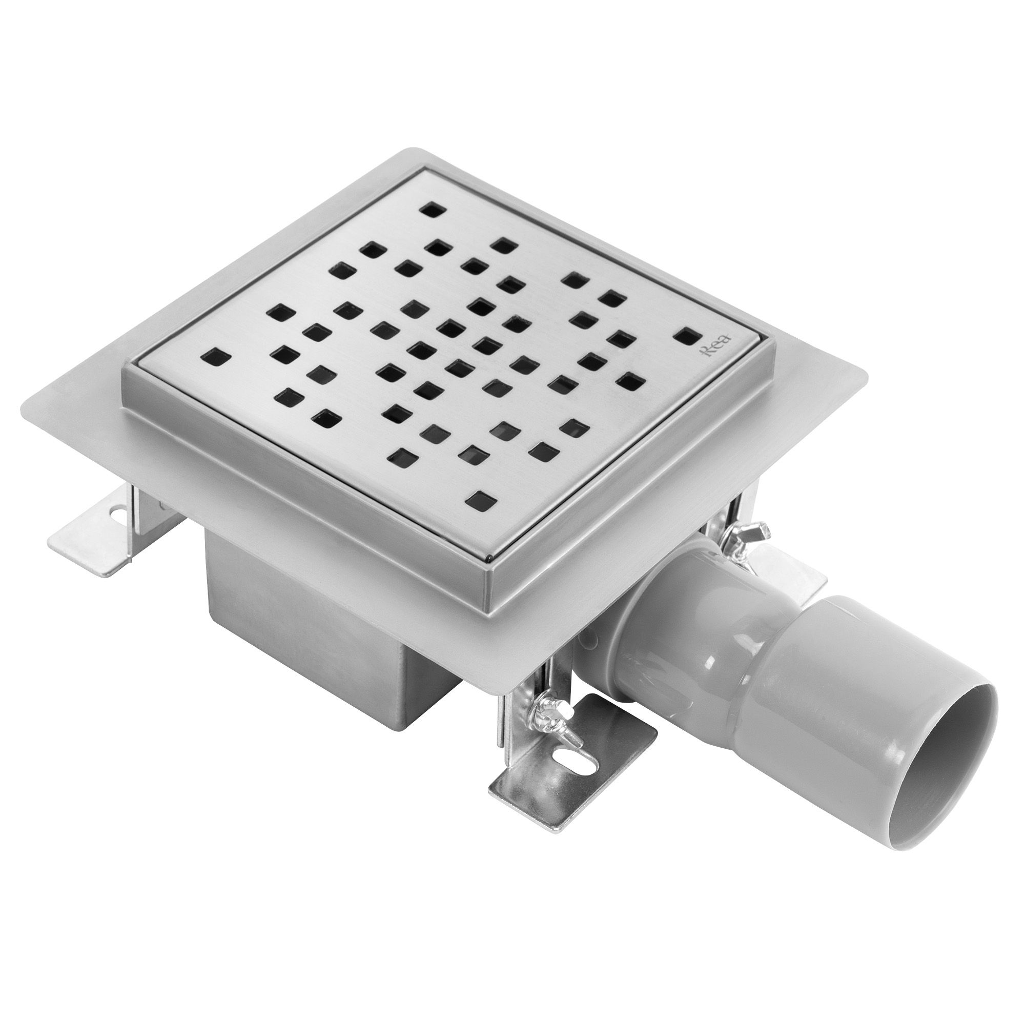 Tuš kanalica REA DOTS Nickel Brush 12x12