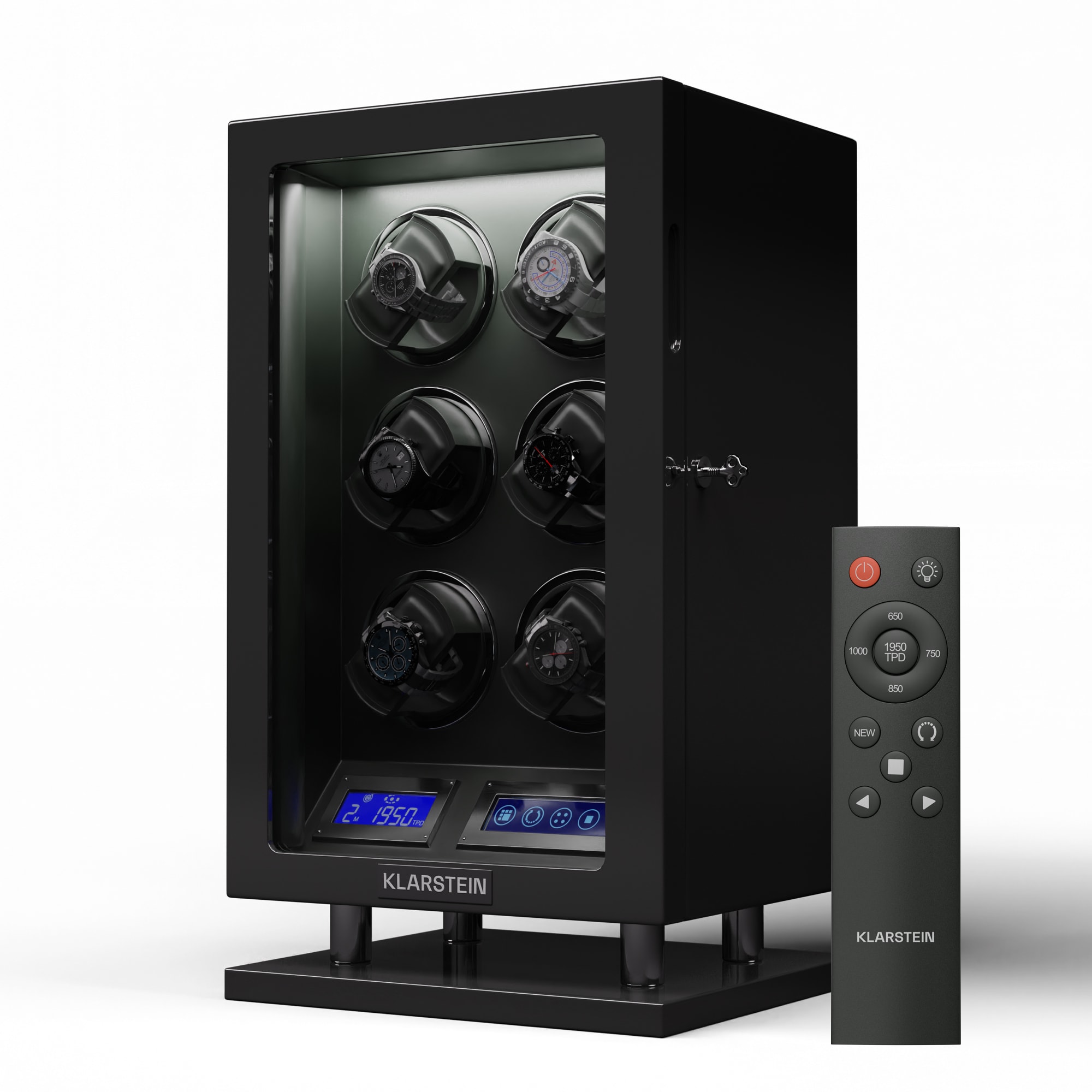 Klarstein Verdon 6, navijač, za 6 satova, 3 moda, 5 brzina, LED, daljinski upravljač