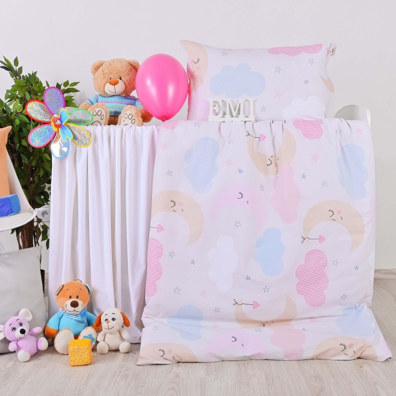 Dječja posteljina Heaven pink EMI, Jastuk 70x90