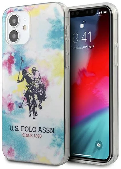 Maska US Polo USHCP12SPCUSML iPhone 12 mini 5,4" multicolor Tie & Dye Collection (USHCP12SPCUSML)