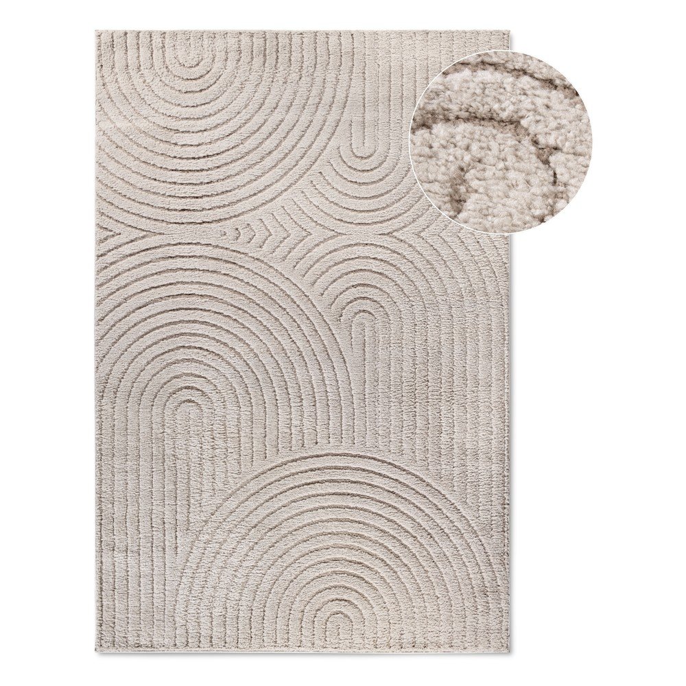 Bež tepih 80x120 cm Panglao New York Taupe – Elle Decoration
