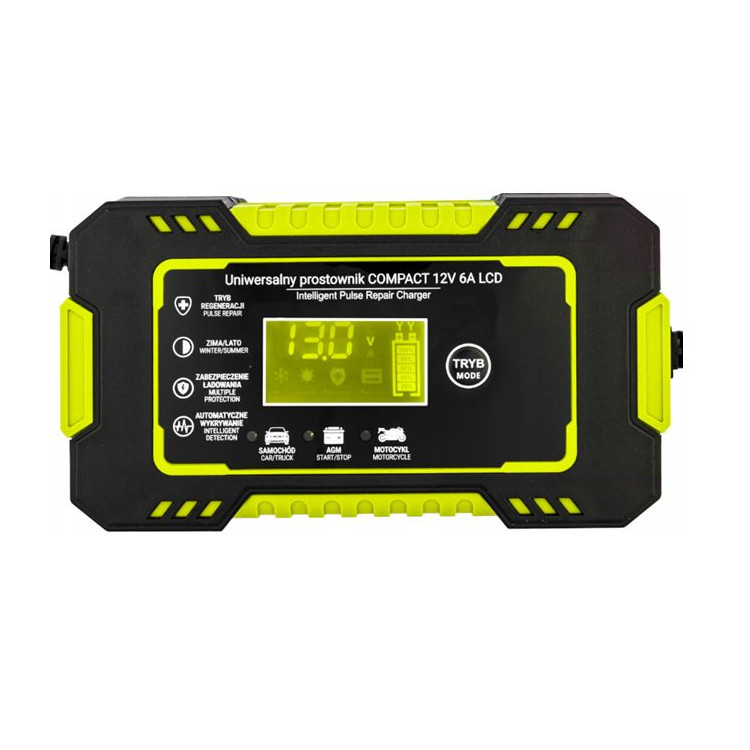 Automatski punjač baterija s LCD zaslonom 12V / 6A KD1290