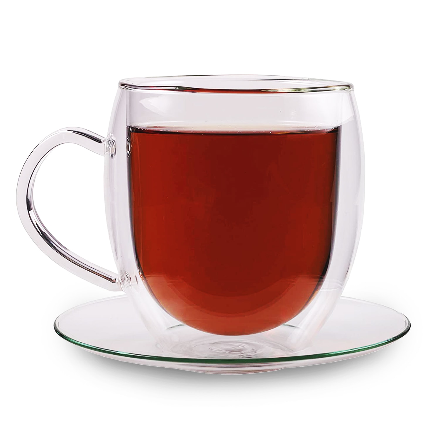 Feelino Šalica, Dvostruke stijenke, Visokokvalitetno borosilikatno staklo, 400 ml, Jedinstvena