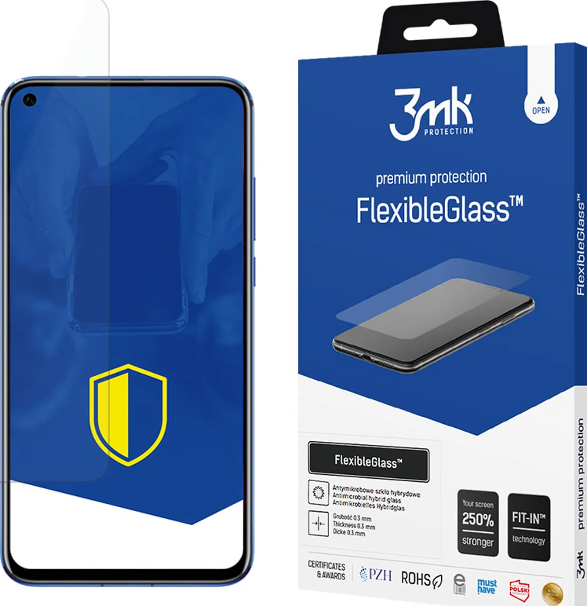 Zaštitno staklo 3MK FlexibleGlass Honor View 20/V20 Hybrid Glass