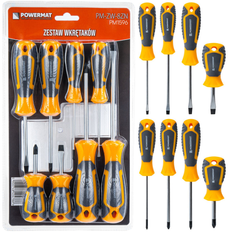 Set odvijača 8 komada PM-ZW-8ZN