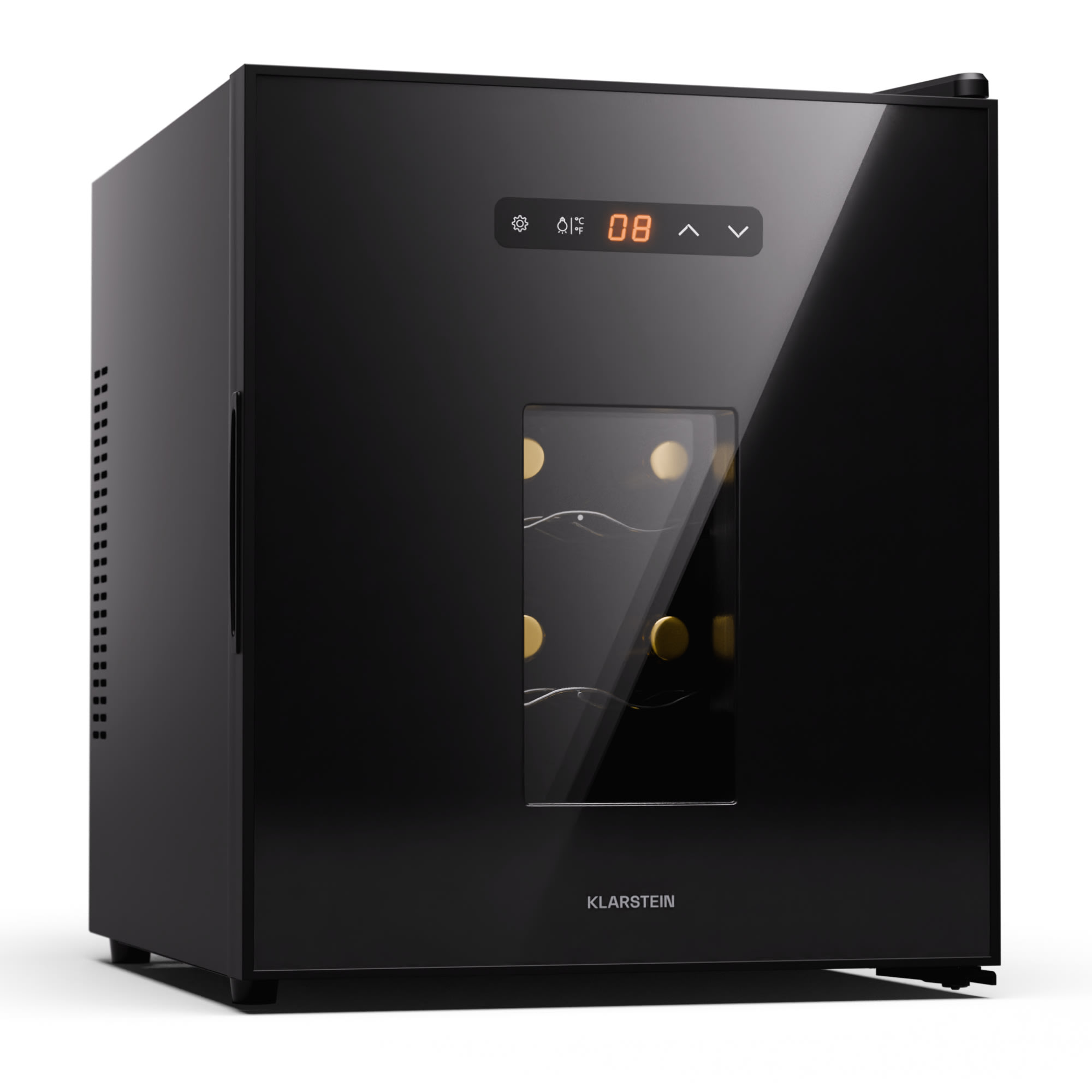 Klarstein Tiho Vino 16 Uno, Hladnjak za vino, 1 zona / 16 boca