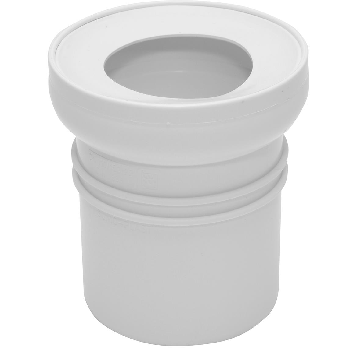 Kratki prikljucak za WC Trapper (150 mm) 192