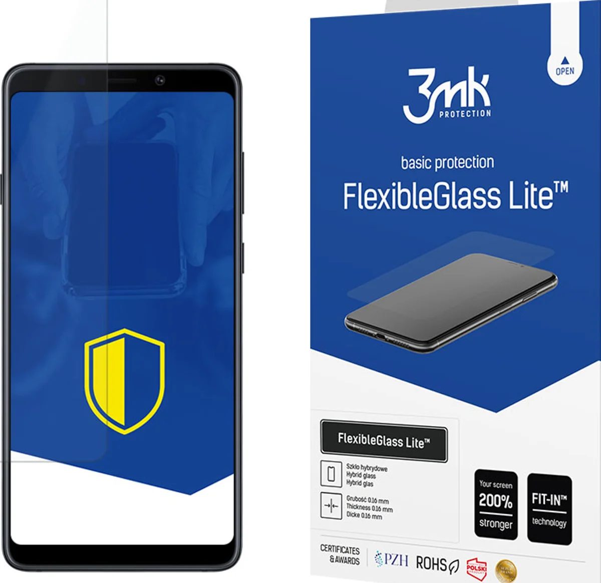 Zaštitno staklo 3MK FlexibleGlass Samsung A920 A9 2018 Hybrid Glass