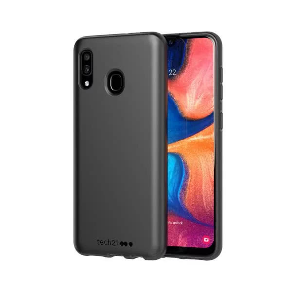 Maska Tech21 Studio Colour for Samsung Galaxy A20  Black