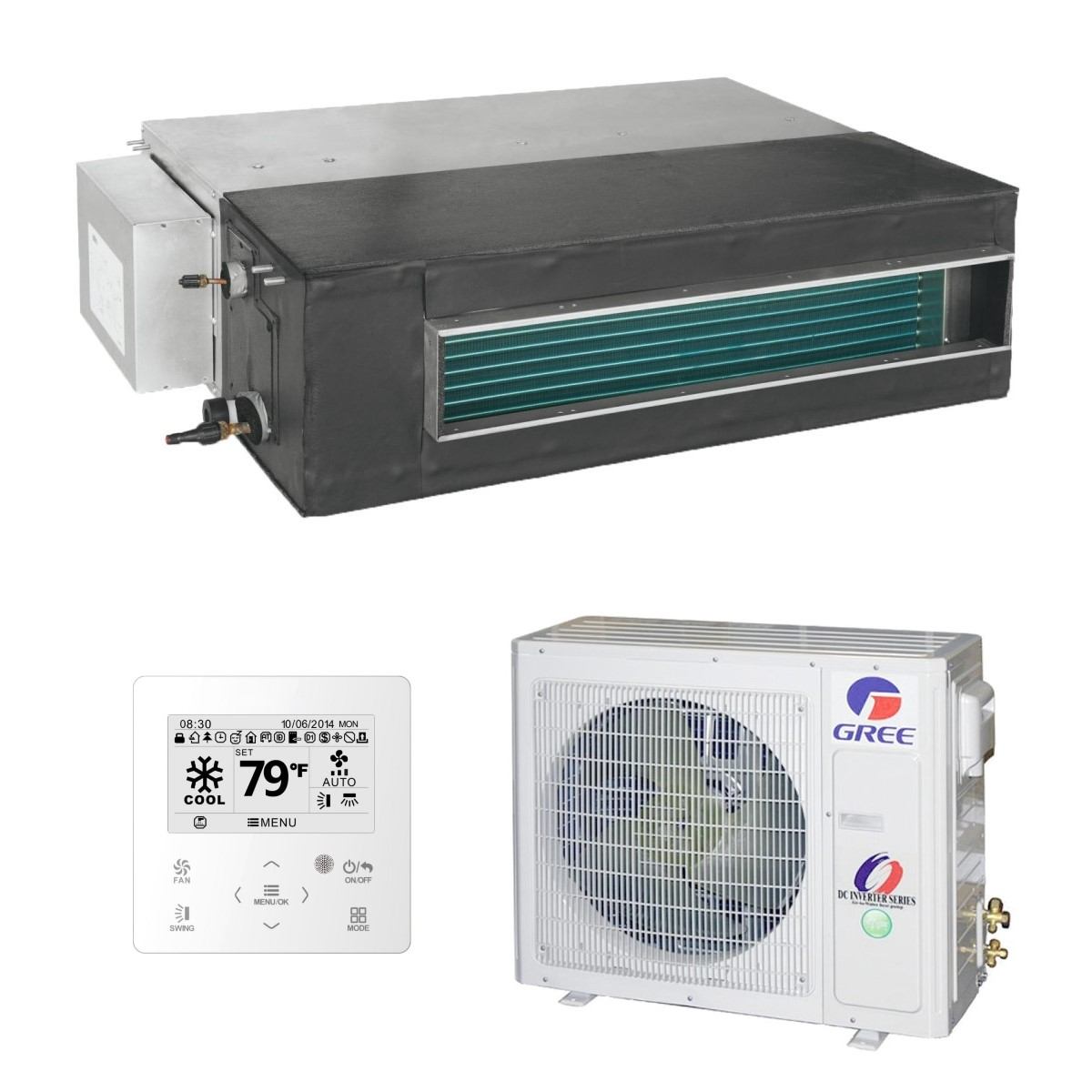 Gree Klima Uređaj 3,5Kw  Gud35Ps(A-S)/Gud35W(Nha-S)