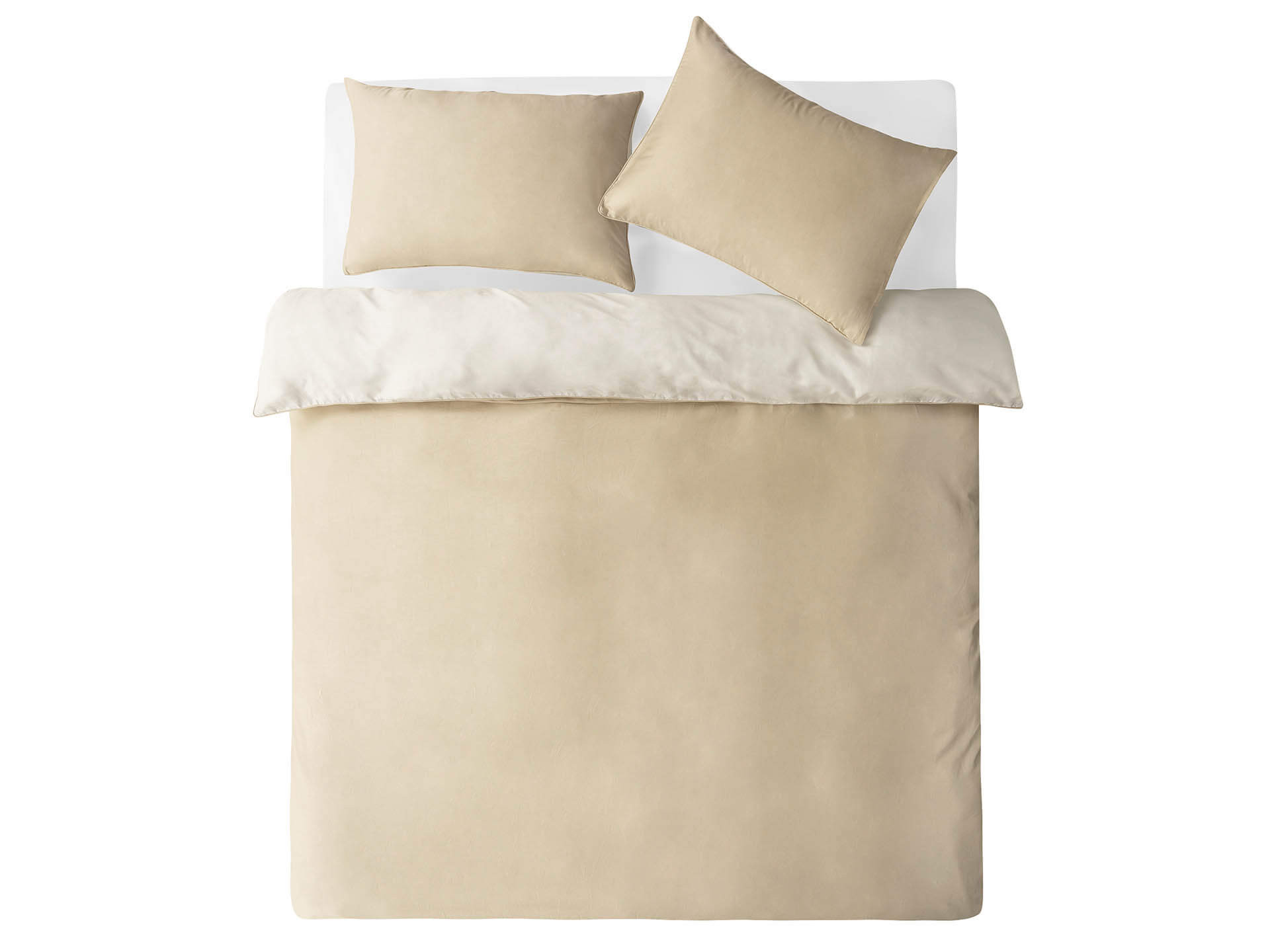 Set posteljine Warm Hug Dormeo 200x200 cm pijesak bež