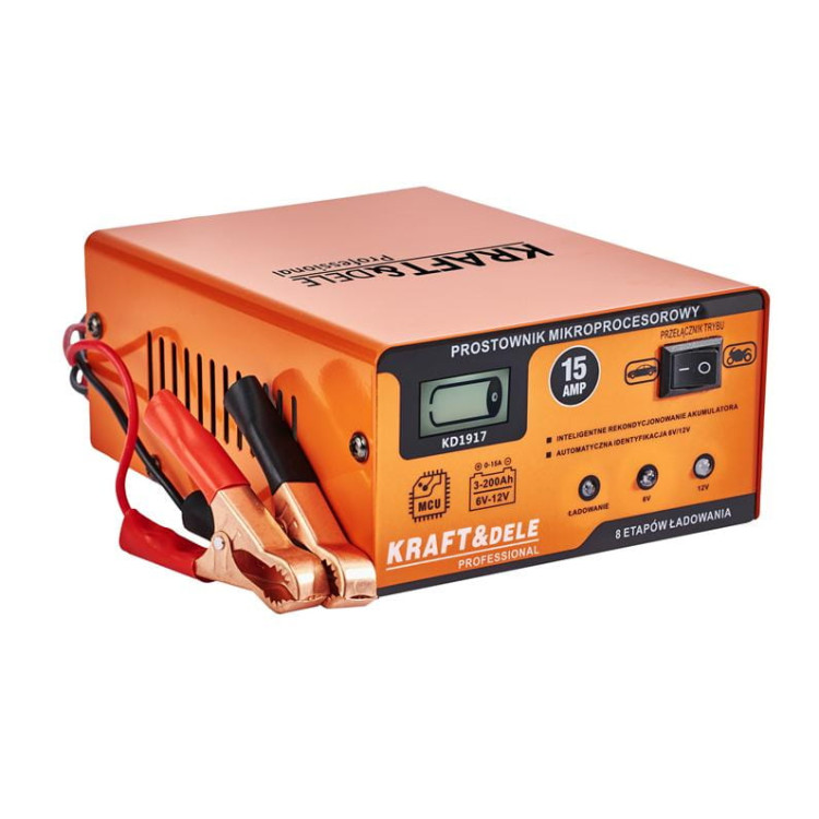 Mikroprocesorski ispravljač 15AMP 6/12V KD1917