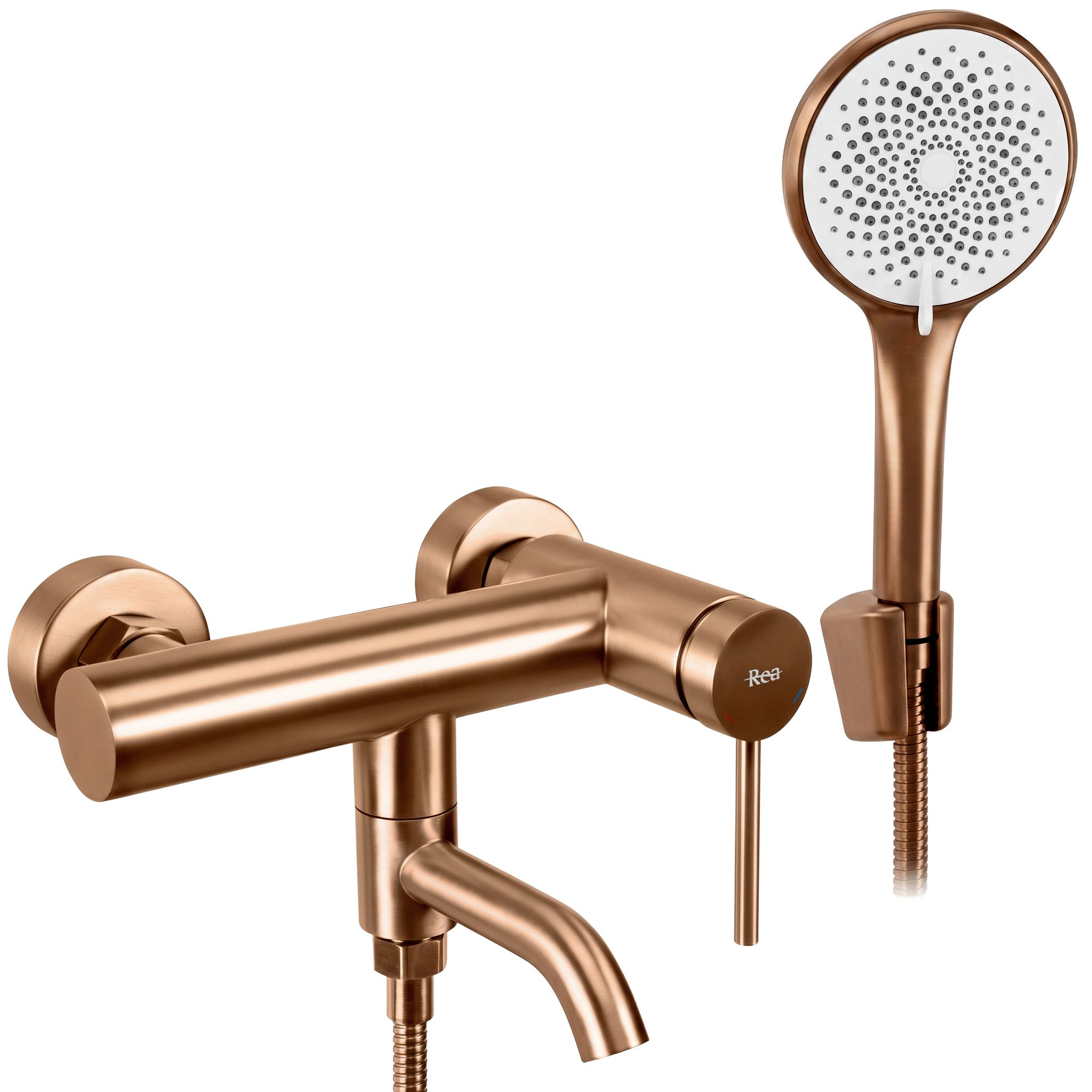 Slavina za kadu Rea Clif Brushed Copper