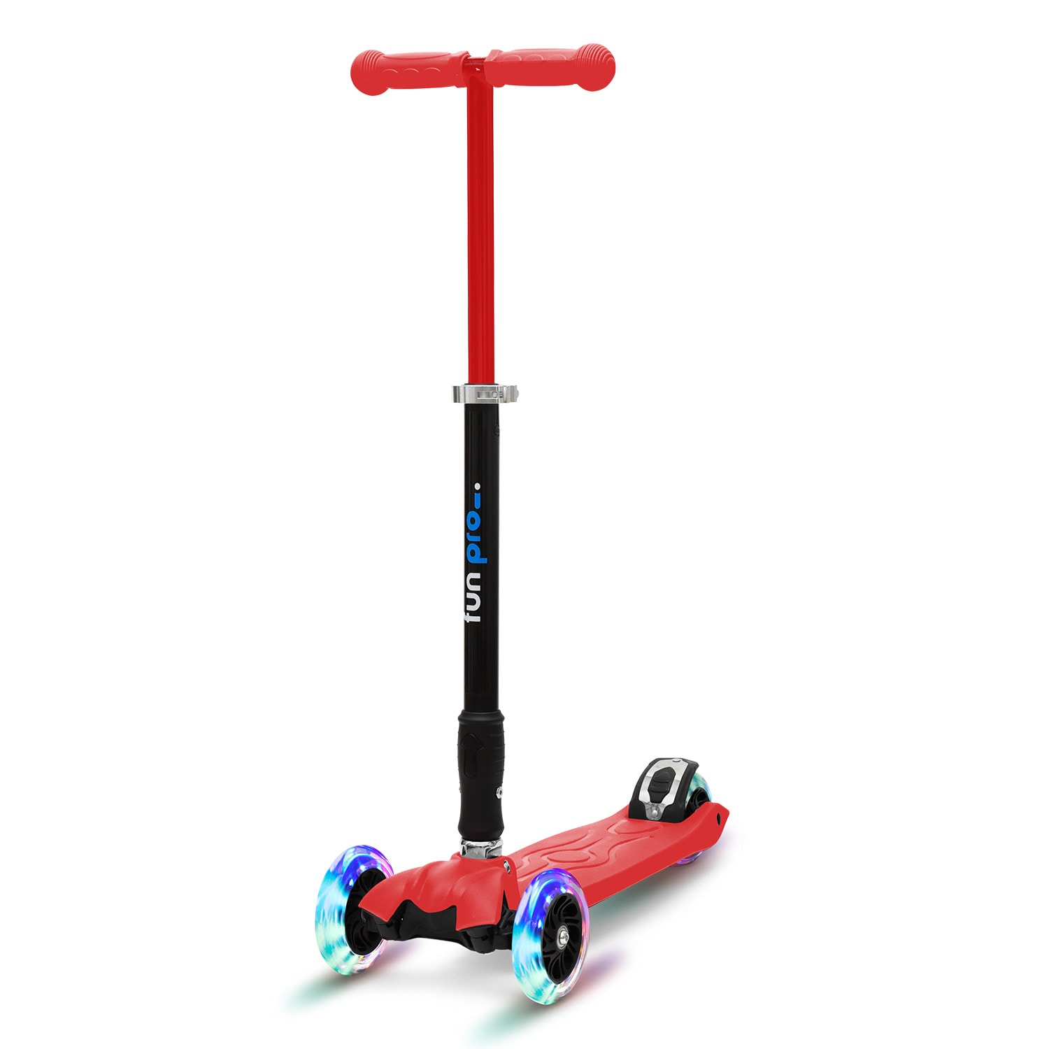 Fun pro TWO Dječji romobil, od 5 godina, LED kotači, 80 kg, sklopivi, podesiv po visini