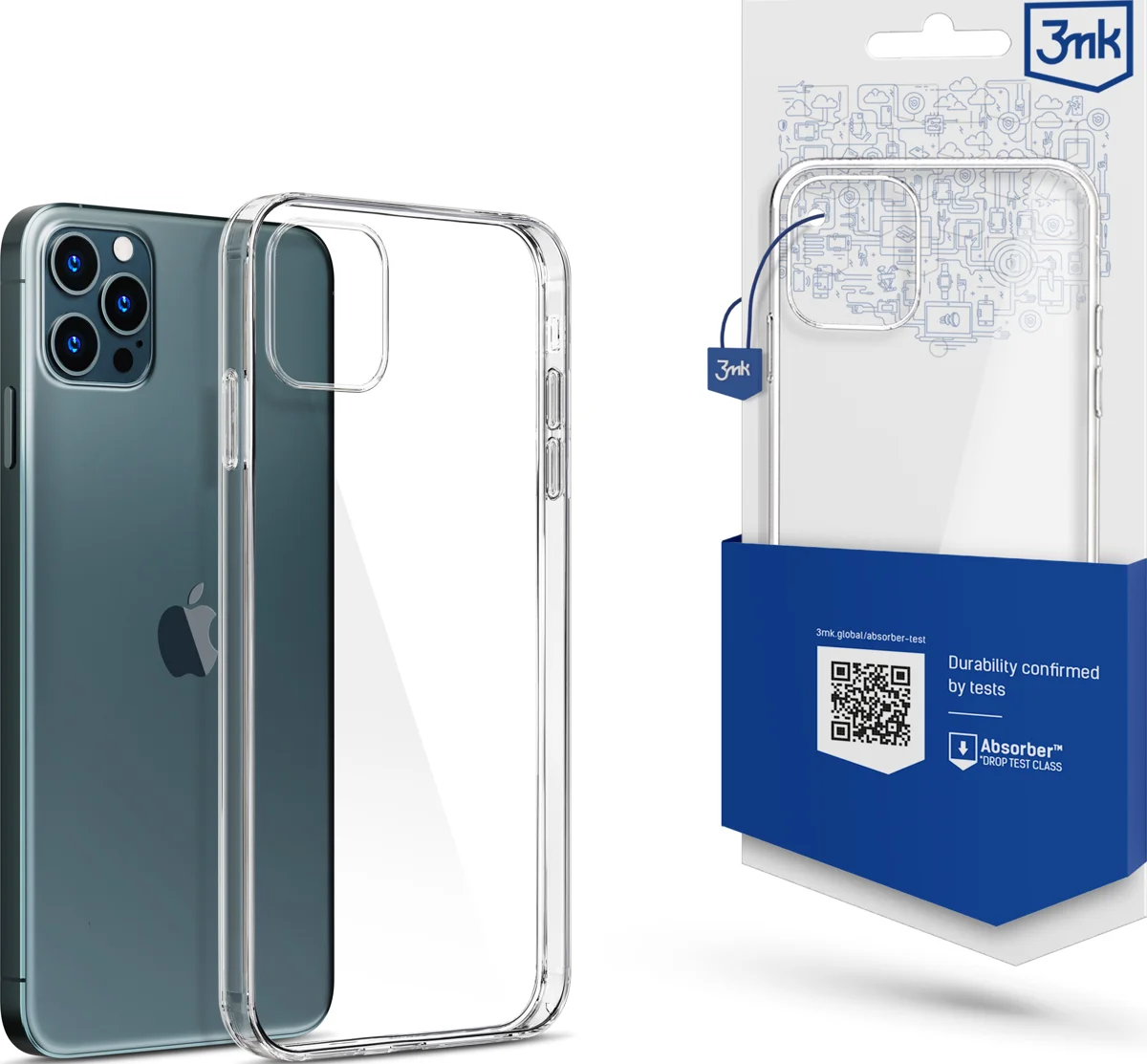 Maska 3MK Apple iPhone 12 Pro Max - 3mk Clear Case