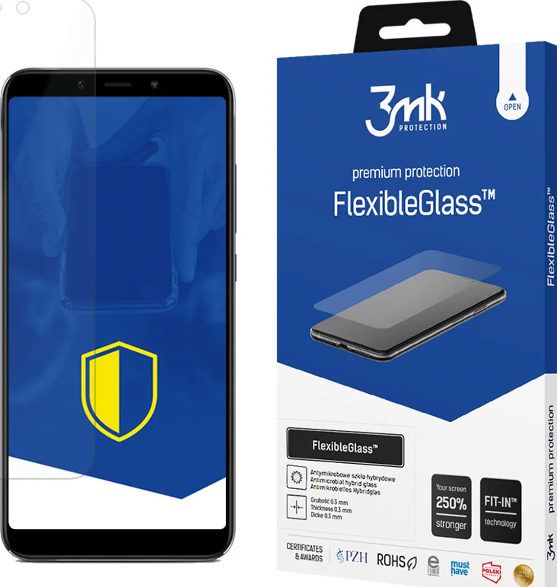 Zaštitno staklo 3MK FlexibleGlass Xiaomi Mi A2 Global Hybrid Glass (5903108034166)