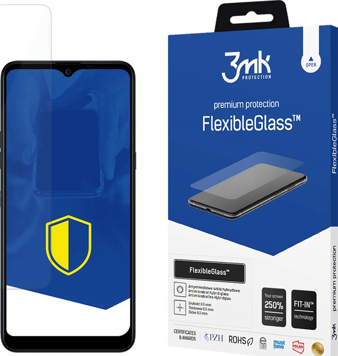 Zaštitno staklo 3MK FlexibleGlass LG K50S Hybrid Glass