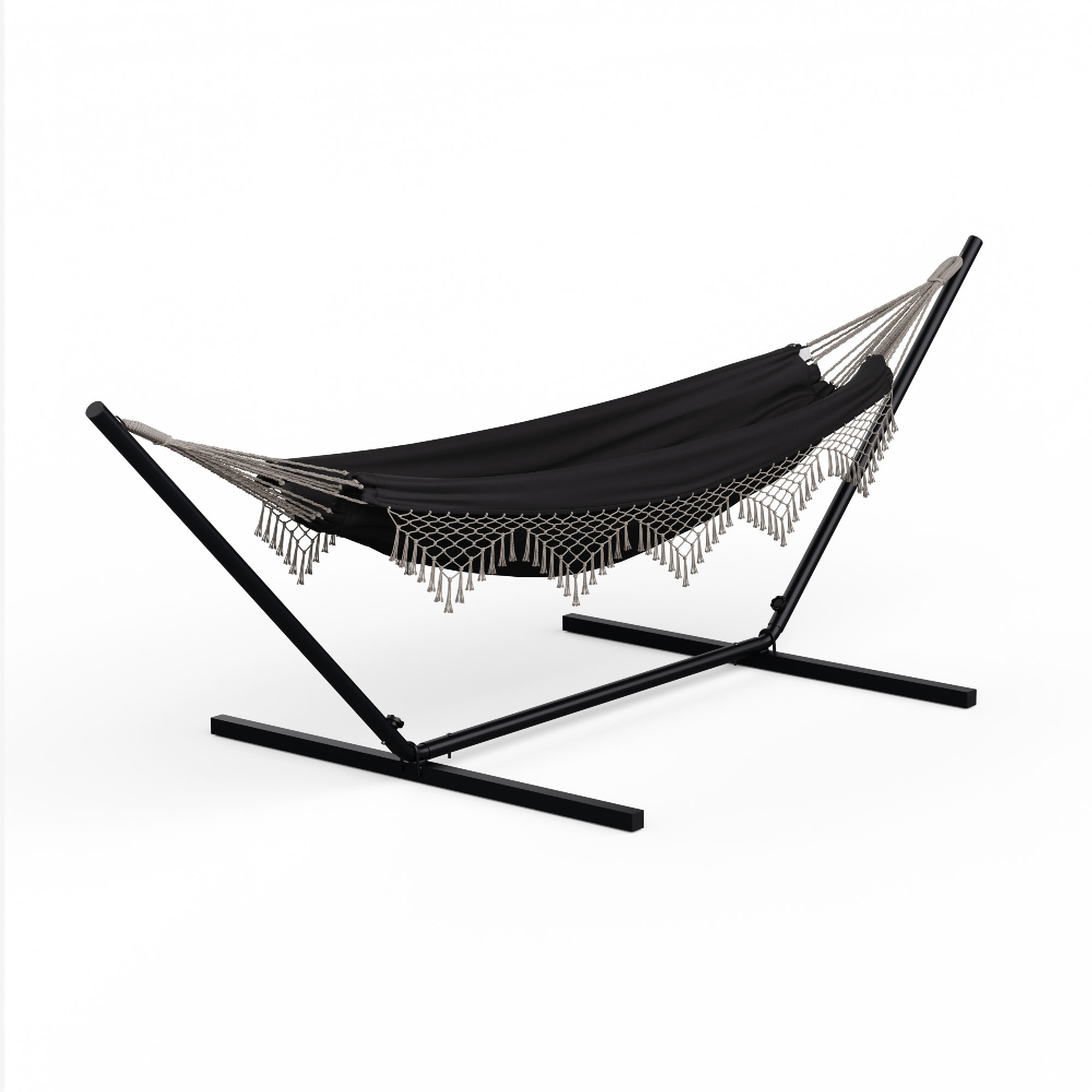 Blumfeldt SwayStation boho viseća mreža, 400 x 116 cm, otporan na vremenske uvjete, otporan na hrđu