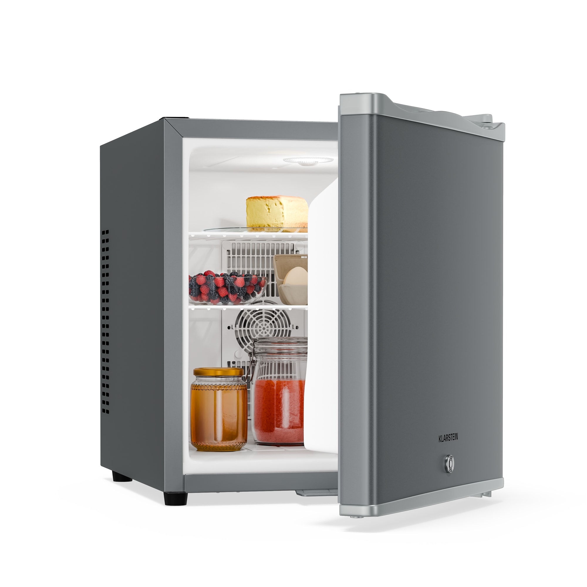 Klarstein Matterhorn 28, mini hladnjak, 28 litara, 35 dB, kompaktan, na zaključavanje
