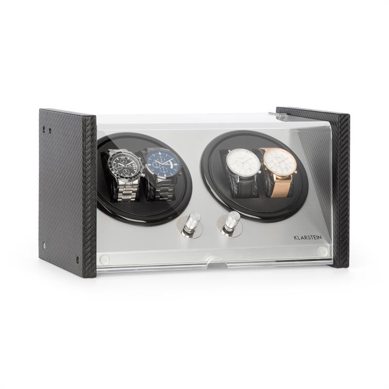 Klarstein Tokyo 4, navijač satova, 4 komada ručnih satova, 3 brzine, 4 režima, crni