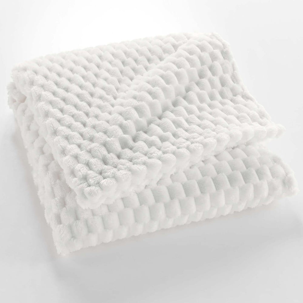 Krem deka od mikroflanela 125x150 cm Mini Frosty – douceur d'intérieur