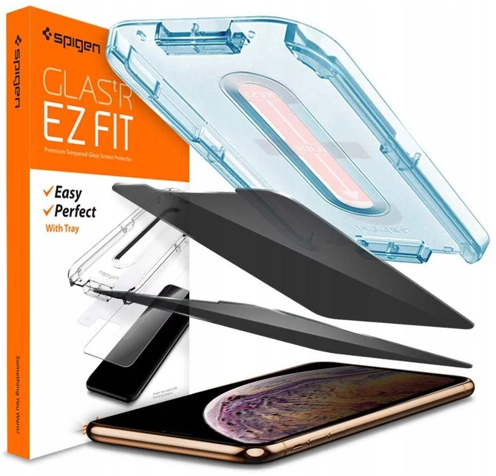 Zaštitno staklo SPIGEN ALM GLASS.TR IPHONE 11 PRIVACY (AGL00103)