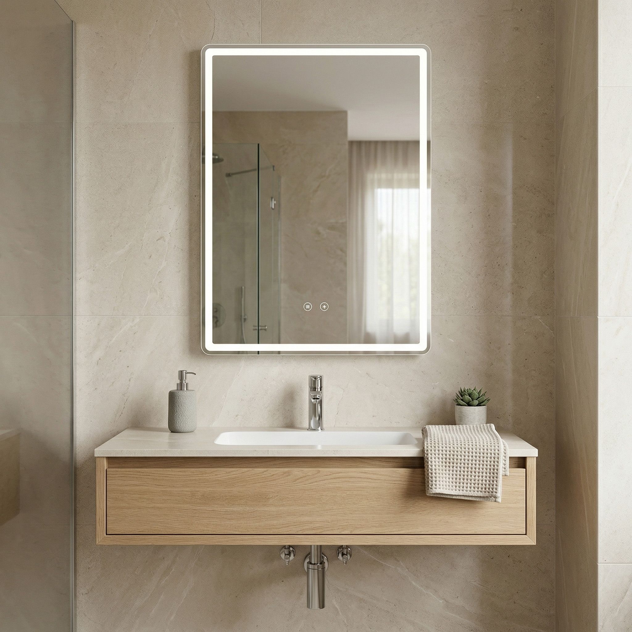 Ogledalo LED MARLO 80X60