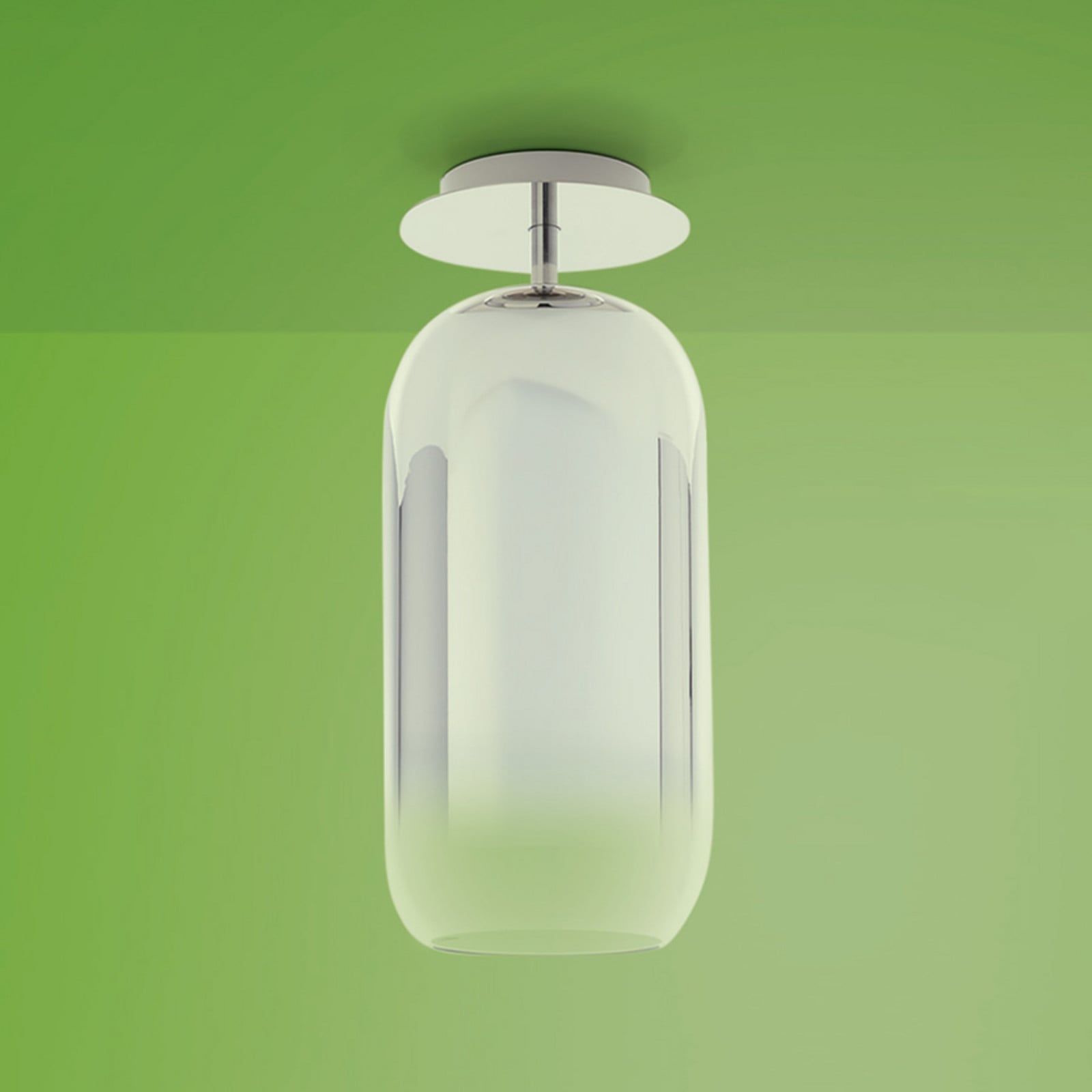 Artemide Gople Mini stropno svjetlo srebrna/srebrna