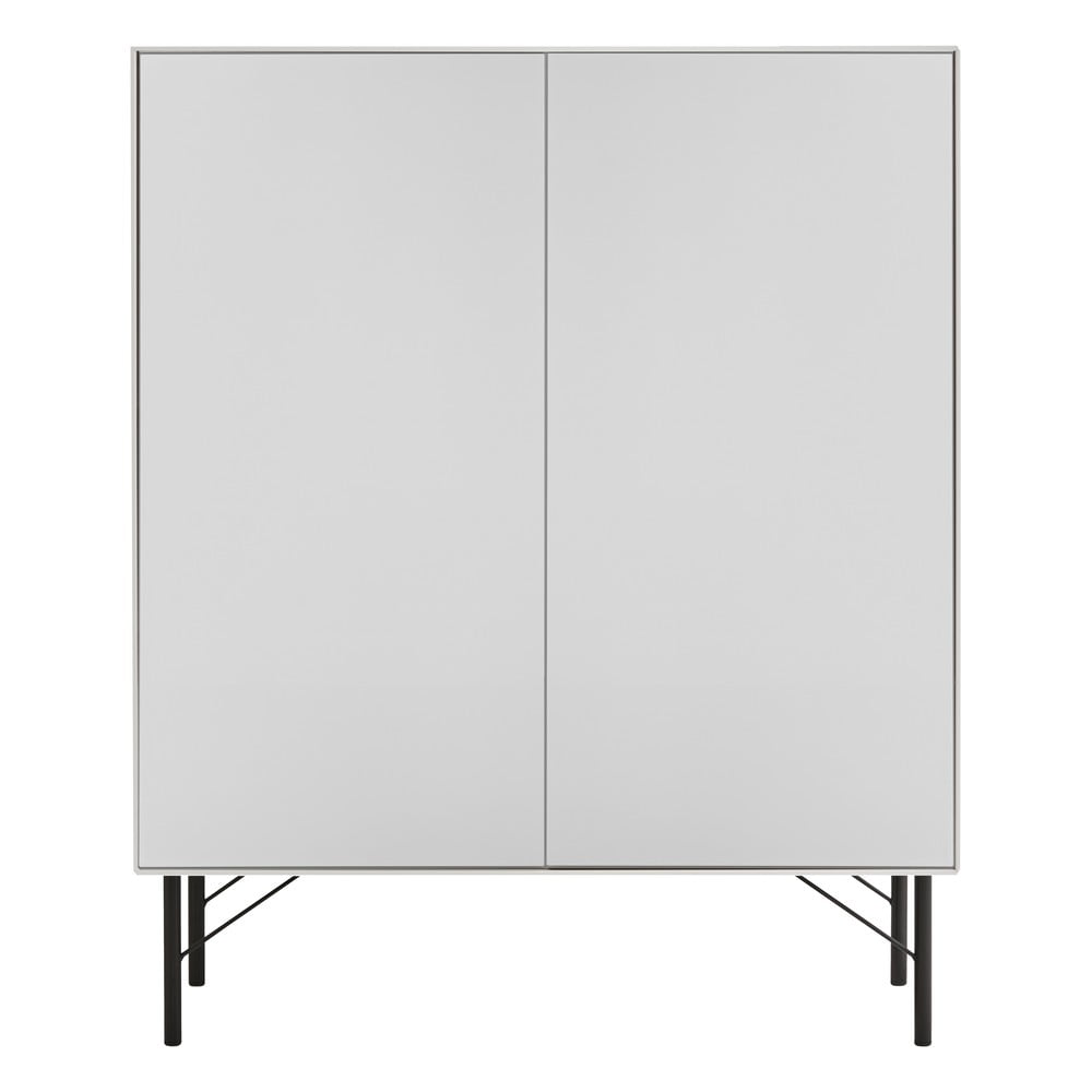 Bijelo-crna visoka komoda 91x111 cm Edge by Hammel - Hammel Furniture