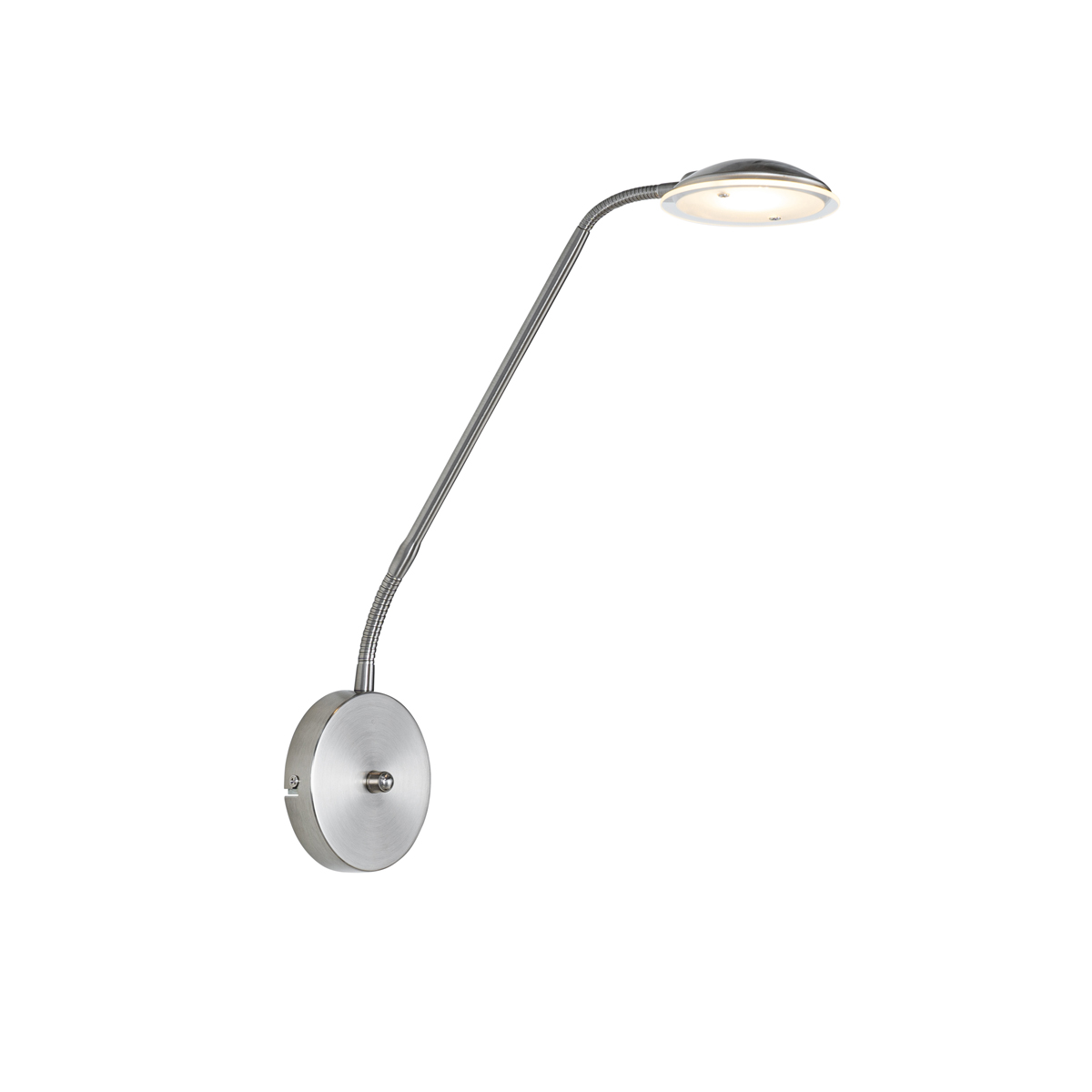 Moderna zidna lampa čelik uklj. LED - Eva