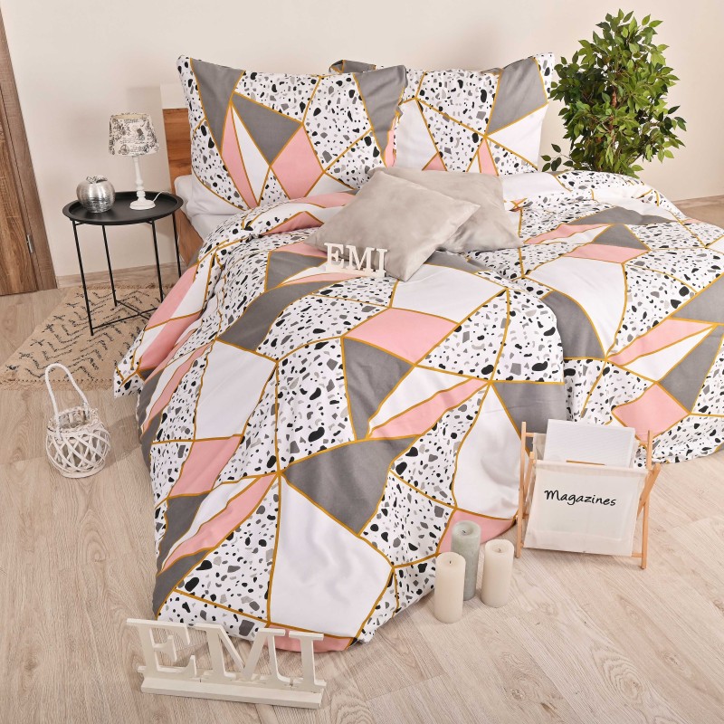 Posteljina od flanela Galina EMI, Standardni krevet za jednu osobu uključuje 1x 140x200 + 1x 70x90