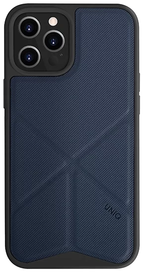 Maska UNIQ Transforma iPhone 12 Pro Max 6,5" electric blue (UNIQ-IP6.7HYB(2020)-TRSFBLU)