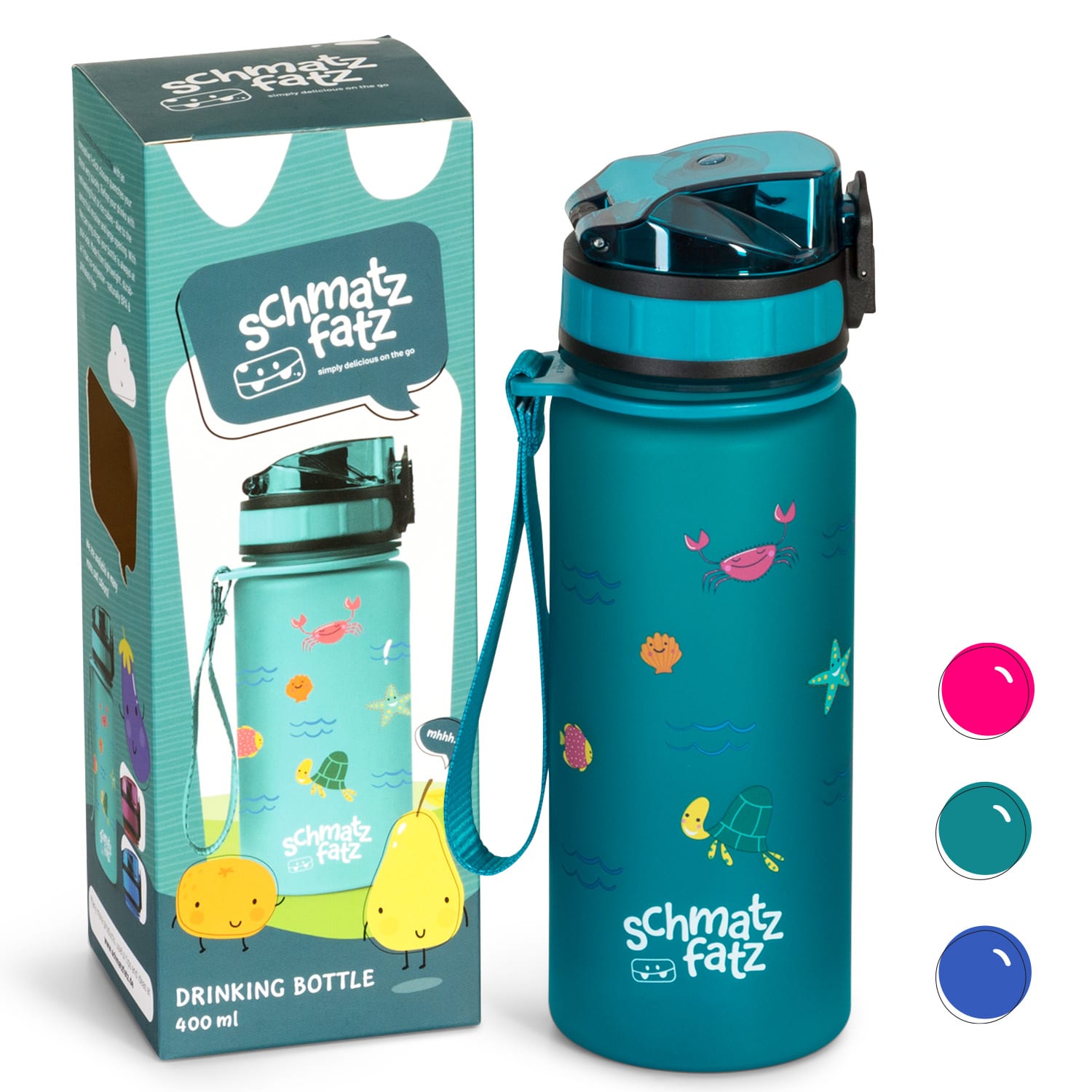 Klarstein Wakaba, boca za piće, 400 ml, Tritan, bez BPA