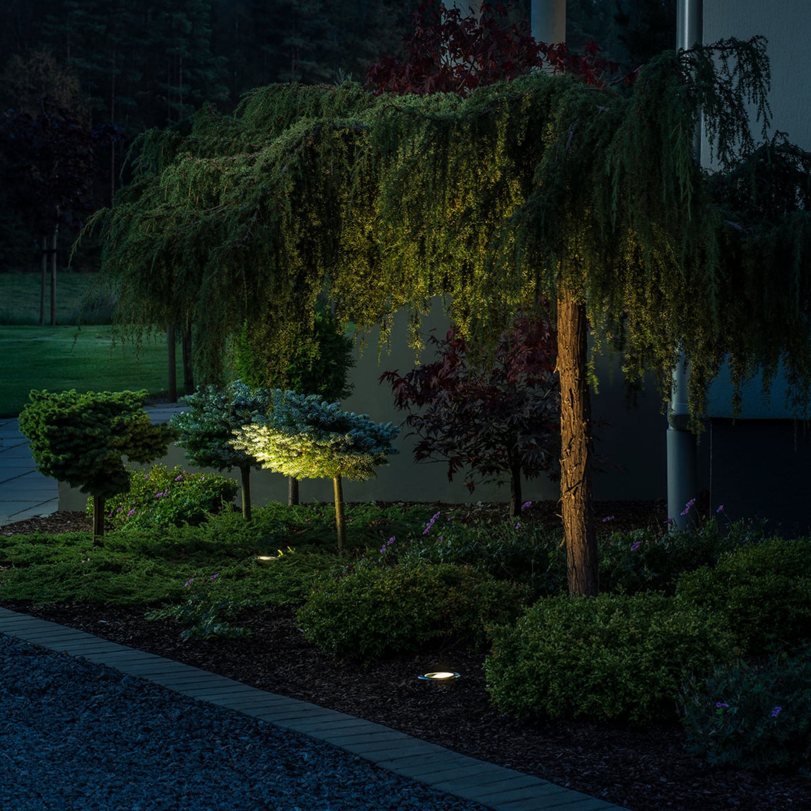 LED ugradna podna svjetiljka Ground Spot, ručni rad u EU