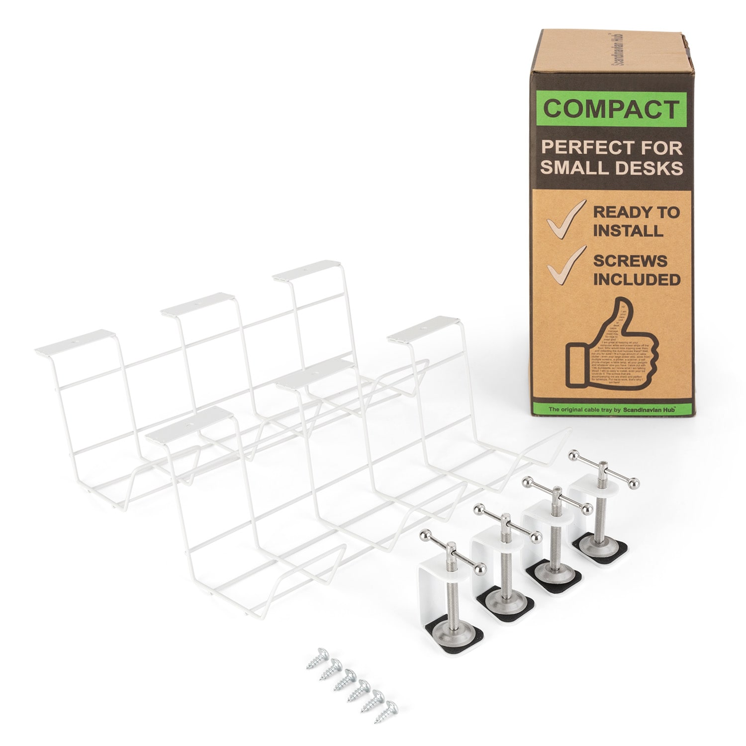 Scanfield Darwin, žičana košara, za vodilice za ladice, uključujući stezaljke, za stolove