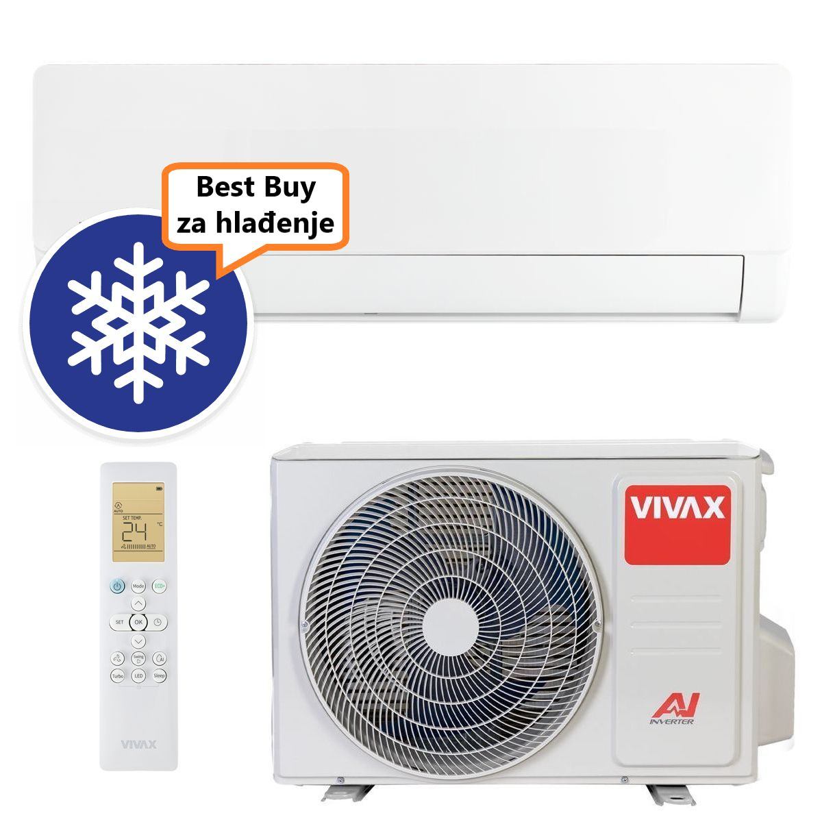 Vivax Klima Uređaj 2,64Kw Acp-09Ch25Aemi Pro R32