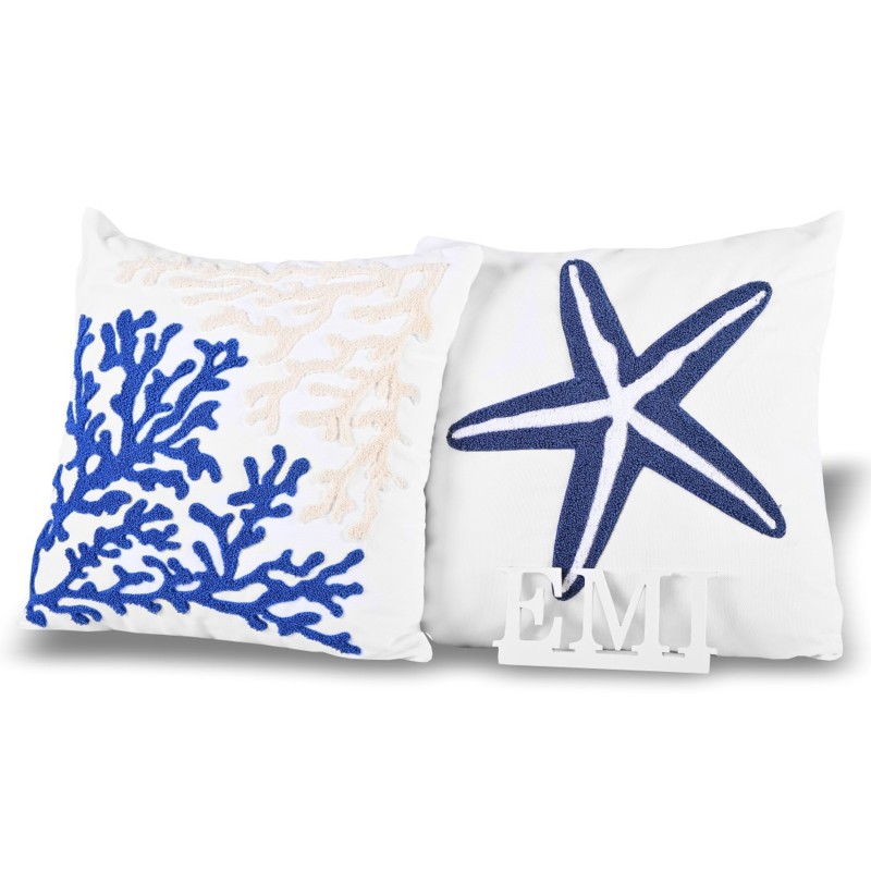 Navlake za jastuke 40x40 cm Ocean set 2 kom EMI