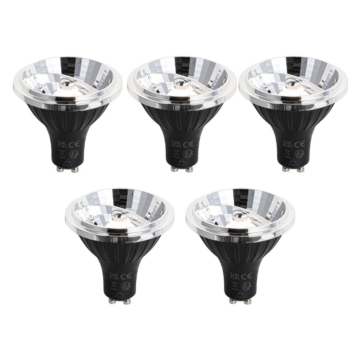 Set od 5 GU10 Prigušiva LED žarulja 70mm 6.5W 600LM 3000K