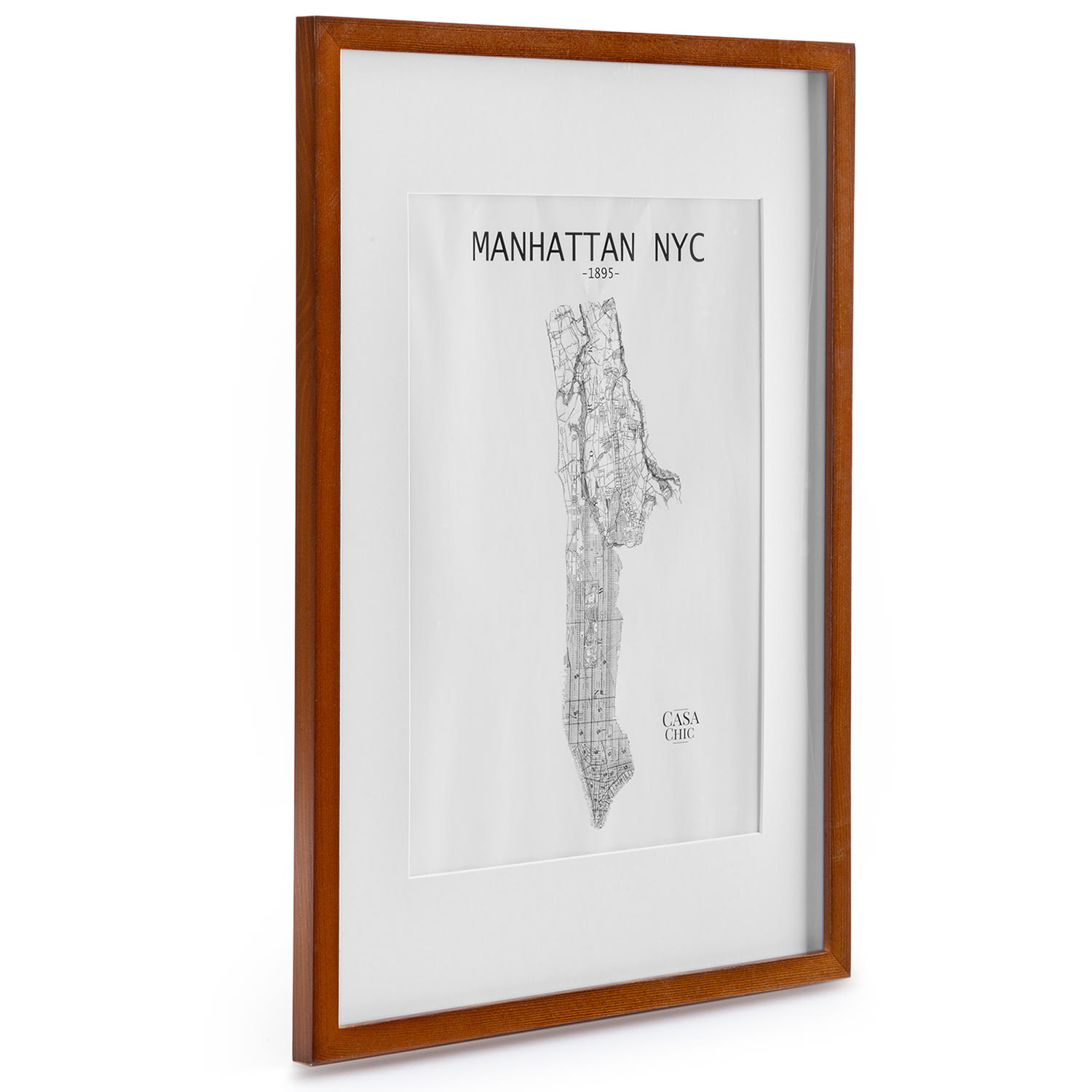 Casa Chic Kenton, okvir za slike, pravokutni, DIN A2, nosač, pleksiglas