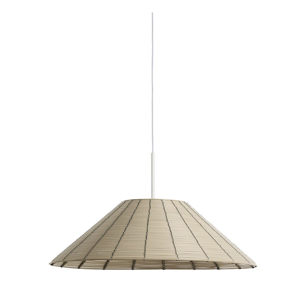 Bež sjenilo od umjetnog ratana ø 50 cm Saranella – Kave Home