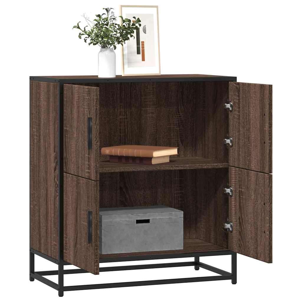 Komoda boja hrasta 68x35x76 cm konstruirano drvo