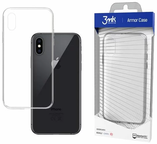 Maska 3MK All-Safe AC iPhone X/XS Armor Case Clear 