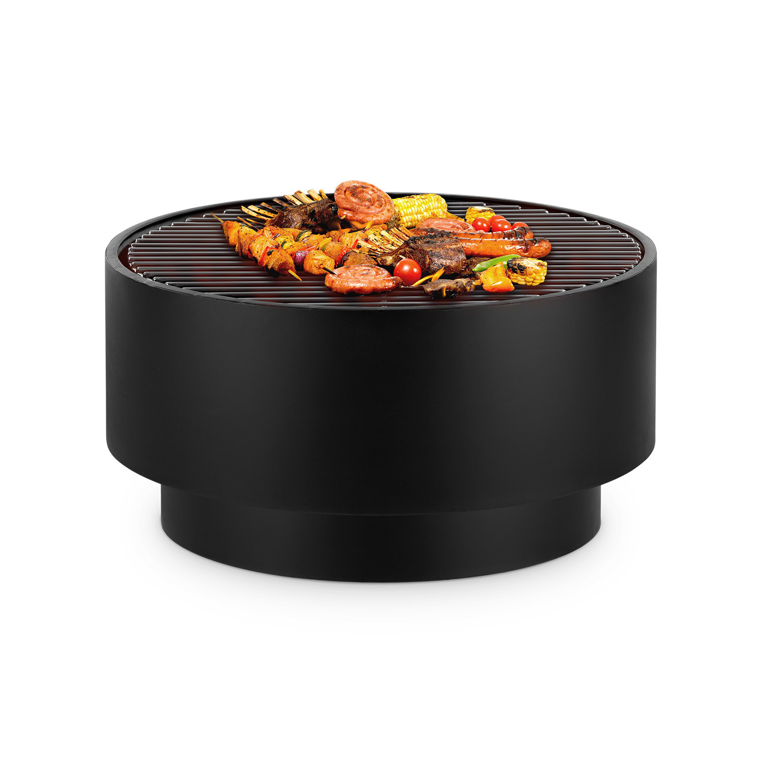 Blumfeldt Pompeji, ognjište i roštilj, Ø60cm, čelik